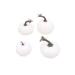 Abaodam 12pcs Graffiti Halloween Party DIY Pumpkin Props White Artificial Supplies White Size 2