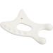 Ergonomic Ceramic Gua Sha Massager with Rounded Edges | International Shipping | Best Body Massage Tool - Buy Online on SooperMarket.com
