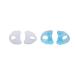 Anggrek Gel Toe Separators - 6 Pairs Silicone Relief Bunion Pain Corrector for All Shoes - Blue/White - Buy Online on SooperMarket.com