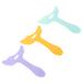 Mikinona Eyeliner Tool 3 Pcs Tool Eyeshadow Silicone Eyeliner Stencils Silicone Makeup Stencil Auxiliary Make up Applicator