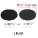Self Adhesive Dots  108 Pairs 0.59 Diameter Hook and Loop Dots with Waterproof Sticky Dots Strong Adhesive for New Years Decorations Supplies  Glue Dots Classroom Office Home Black and White 7D-HL-DOT-BLWH - Buy Online on SooperMarket.com