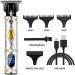 Pcivzxam Professional Hair Clippers Men Electric Beard Trimmer Digital Display USB Rechargeable Cordless Hair Cutting Skull - Buy Online on SooperMarket.com