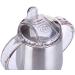 10 Oz Stainless Steel Kids Sippy Cup Tumbler - Double Wall, Vacuum Insulated, BPA Free - No Leak, No Spill - Silver - Buy Online on SooperMarket.com