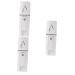 Baluue 3 Pcs Mini Face Spray Instruments Sprayer Portable Humidifer Portable Humidifiers Hunidifier White