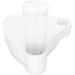 Chair Cup Storage Holder with Tissue Box & Tray Stable Hold Wide Applications Thickened Plate Plastic Material for Chair - Buy Online on SooperMarket.com