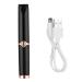 Heated Eyelash Curler Electric Rechargeable Long Lasting Lash Curler for Makeup Black Eyelash Curler for Women