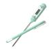Unomor Stainless Steel Thermometer Set - 2pcs LED Water & Baby Food Thermometer for Feeding Bottles - Green 18.5x3cm - Buy Online on SooperMarket.com