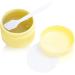 Tianzd 24-Piece 20ml White Plastic Empty Cream Can Set with Lids & Spatulas - Ideal Cosmetic Containers for International Shipping - Buy Online on SooperMarket.com