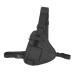 1PC Radio Chest Bag Walkie Talkie Holder Vest Men Waist Front Bag for Camping Hiking Black
