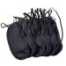 angel3292 10Pcs Black Sleep Eye Masks Comfortable Sleep Eye Mask Shade Cover Blindfold Night Sleeping Travel Aid Multi