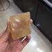 Natural Orange Calcite aquare Crystal Gemstone Reiki Iceland Spar Crystal Cube - Buy Online on SooperMarket.com