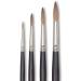 Winsor & Newton Series 7 Kolinsky Sable Brush Set - Pointed Round (Set of 5) - Buy Online on SooperMarket.com