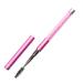 HESSION Eyelashes Comb Curlers Makeup Brush Mascara Brush Make Up Wands Eyebrow Brush with Cap Travel Accessories (HOT PINK)