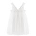PythJooh Baby Girl Tulle Dress Toddler Girl Sleeveless Butterfly Wings Tutu Princess Dress Daisy Stars Sundresses for 0-4Years 6-9 Months Butterfly Wings White