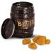 Jelly Belly Harry Potter Butterbeer Barrel Tin Butterscotch Chewy Candy 42g - Christmas & Holidays Candy - Vegan Candy Dairy Free Snacks Kosher Candy Gluten Free Bulk Candy Stocking Stuffers for Teens - Buy Online on SooperMarket.com