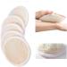 Natural Loofah Pads (Pack of 5) - Exfoliating Scrub Sponges for Shower/Bath - Essential Skin Care Product - Fibrous Texture - Face/Body Wash - Wet & Apply Soap - Buy Online on SooperMarket.com