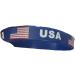 USA Soccer Scarf & Flag Set with Bracelet - Patriotic Red, White, and Blue Kit - Buy Online on SooperMarket.com