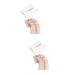 Magiclulu 800 pieces of depilatory strips of wooden wax stripes made of wood Stand -strong cotton cleaning cloth hair removal stripes depilatory paper body wax rod wood as shown
