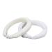20pcs Ivory & White Plastic Headbands - Plain Hairbands with Teeth for Comfortable Styling - Buy Online on SooperMarket.com
