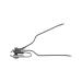 3Pc Professional Stainless Steel Small Nail Clipper Cuticle Cutter Nipper with Rotate Head