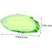 ORFOFE 6pcs Simulation Cucumber Slice Simulation Green Vegetable Green 6.50X3.00X0.50CM - Buy Online on SooperMarket.com