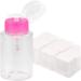 Nail Polish Remover Dispenser Empty Clear Push Down Bottle Plastic Pump Liquid Container Rosy 180ml Nail Polish Remover Dispenser Makeup Remover Dispenser Nail Polish Remover Liquid Bottle Nail - Buy Online on SooperMarket.com