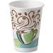 Dixie PerfecTouch 12 oz. Insulated Paper Hot Coffee Cup - 160 Cups/Case, Coffee Haze Design - Buy Online on SooperMarket.com