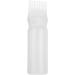 Hair Dyeing Bottle with Graduated Scale for Brush Shampoo Hair Color Oil Comb Applicator Tool Professional Hair Dye Brush Bottle(White) - Buy Online on SooperMarket.com