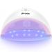 Nail Dryer iProda 72W UV/LED Lamp for Nails Professional Gel Nail Polish Lamp with 4 Timers Suitable for Manicure/Pedicure All Gel atHome and Salon-Style Nail Art