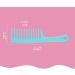 Comb Hair Care Hair Comb Large Tooth Comb Wide Tooth Straight Hair Comb Curly Hair Comb Multi-color Choice Sturdy and Durable Home Travel Portable Hair Brush (Color : E1pc Size : Large) L E1pc - Buy Online on SooperMarket.com