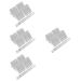 balacoo Tool 4 Sets Ring Palette Tools Makeup Must Haves Palette Foundation Palette Manicures Plate Makeup Plate Manicures Color Mixing Palettes Stainless Steel Cosmetic Concealer