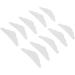 Eyelash Lift Pad 5 Pairs Eyelash Perm Protection Pad Reusable Silicone Lash Lift Pad Set Makeup Tool (CaCaCookxqey9678dw-11) - Buy Online on SooperMarket.com