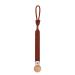TIAN-K Vintage Simple Newborn Pacifier Chain | Cotton Tassel Teething Ring | Safe & Stylish Baby Essential - Buy Online on SooperMarket.com