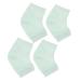 minkissy 2 Pairs High Heels for Men Socks for Men Plantar Socks Heel Socks Heel Sleeve Silicone Foot Heel Anti-Crack Socks Gel Socks Moisturizing Gel Socks Socks Toe Socks