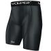 Youper Athletic Supporter Underwear, Compression Shorts w/Cup Pocket, Adult Sizes Black White Small