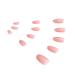 Handcess 24 Pcs Medium Pink Ballerina Press On Nails | Glossy False Nails for Women & Girls - Perfect for International Shipping - Buy Online on SooperMarket.com