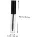Mikinona 32 Pcs Mascara Tube Lip Gloss Containers Mascara Cream Vials Lip Gloss Tubes Clear Plastic - Buy Online on SooperMarket.com