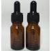 3 Pcs Empty Refillable Amber Glass Graduated Dropper Bottle Essential Oil Cosmetics Elite Fluid Container Jar Pot Holder with Glass Pipette Dropper (30ml/1oz) - Buy Online on SooperMarket.com