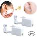 2 Pack Self Ear Piercing Gun Kit with Disposable Piercing Tool and Gold Stud for Easy, Painless Ear Piercing - Buy Online on SooperMarket.com