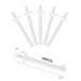 20pcs Disposable Nose Wax Stick Applicators for Cleaning Nose Hair | Plastic Nasal Wax Strips & Spatula Tools - Buy Online on SooperMarket.com
