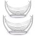 Fruit Basket Bowl Metal Swing Fruit Basket Storage Bowl Plate Vegetables Display Stand Rack Kitchen Decoration Fruit Bowls (Color : Small) - Buy Online on SooperMarket.com