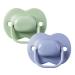 Tommee Tippee Cherry Latex Soother 18-36 months pack of 2 soothers with 100% natural latex baglet