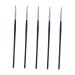 Housoutil 15 Pcs Fine Eyeliner Brush Makeup Eye Makeup Brush Eye Liner Pens Eyeliner Makeup Applicator Lipstick Brush Lip Eyeliner Applicator Cosmetic Fiber Make up 18x0.4cmx3pcs Blackx3pcs
