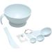 minkissy 1 Set Spatula Bowl Facial Stick Facial Spoon Measuring Spoons DIY Cosmetic Tool Kit DIY Facemask Kit Cosmetology Kit Facial Bowl Mix Brush 12X12cm Blue - Buy Online on SooperMarket.com