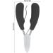 Professional Pointed Head Stainless Steel Nail Scissors for Thick and ingrown Surgical Grade toenail Clippers forParonychia Hard Nails for Men and Women Elderly with Easy Grip Rubber Handle - Buy Online on SooperMarket.com