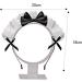 Black Women Girls Lolita Headband Lace Bow Hair Band Maid Anime Cosplay Headwear Ribbon Bowknot Cute Hair Band Party Hair Accessories Women's Fashion Headbands Hair Care - Buy Online on SooperMarket.com
