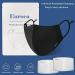 Euroca Face Masks 3 Layer Reusable Washable Adjustable Made from Cotton Fabric for Adults - 2 Filters Included Black - Buy Online on SooperMarket.com