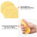 Buy Tvoip 25-Pack Reusable Facial Sponges - Natural Wood Pulp Deep Cleansing Bigger & Thicker Cosmetic Puff for Face Care - Yellow - Buy Online on SooperMarket.com