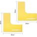ABOOFAN 6 x Tennis Court Marking Strips - Logo Basketball & Football Floor Marking (4pcs 2 Corners) - International Shipping Available - Buy Online on SooperMarket.com