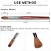 Alexnailart Kolinsky Sable Nail Brush 12# Acrylic Pen with Red Wooden Handle - Manicure Design Tool for Acrylic Powder - Pack of 1 - Buy Online on SooperMarket.com